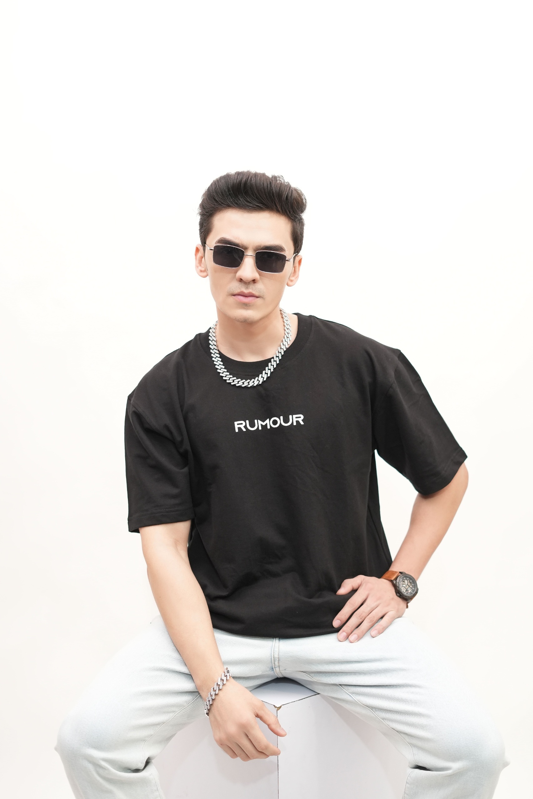 Black Loose Fit T-Shirt