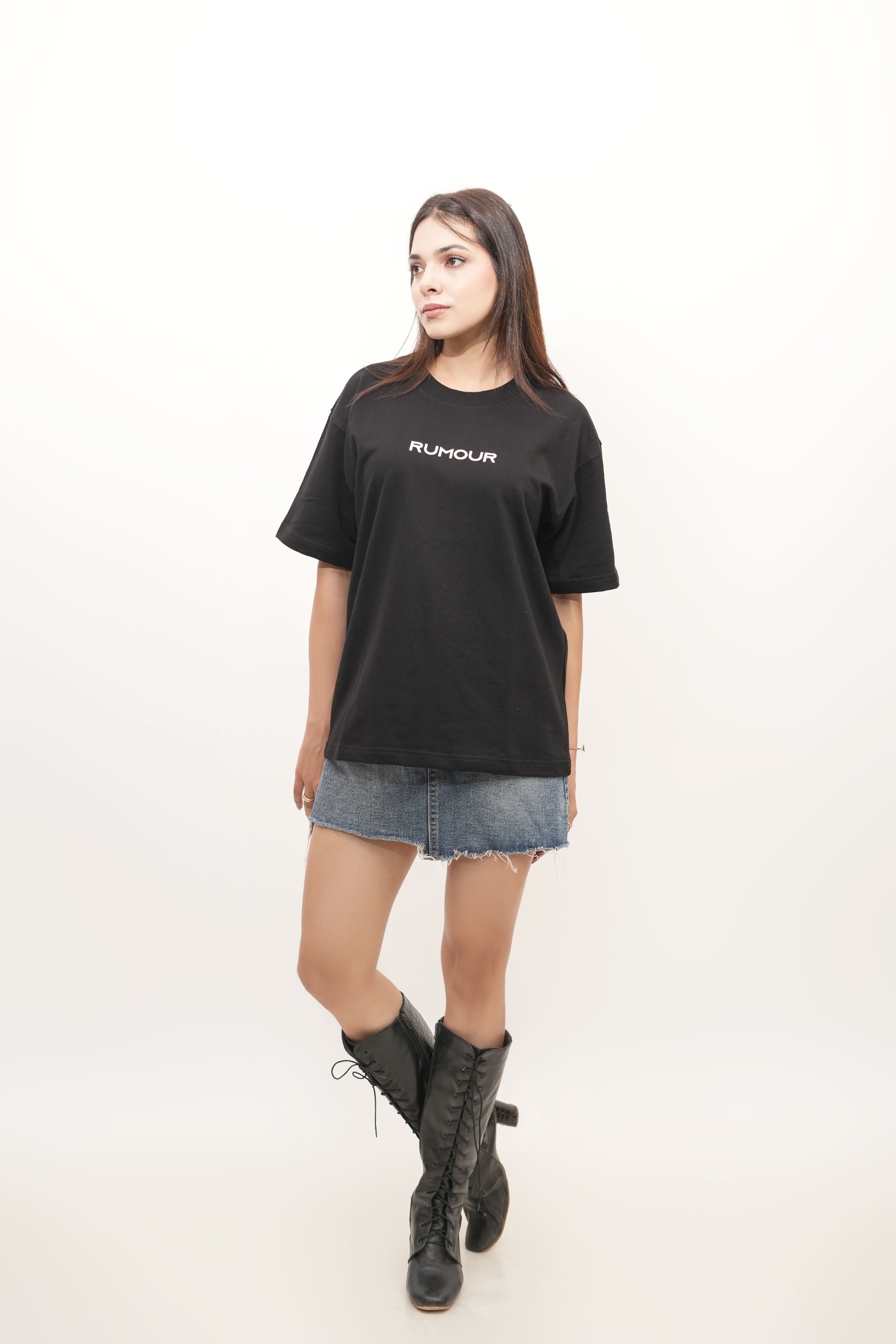 Black Loose Fit T-Shirt - Image 4