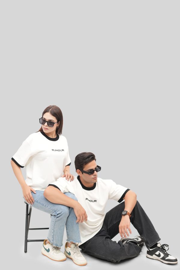 Basic Contrast Rib T-Shirt - Image 6