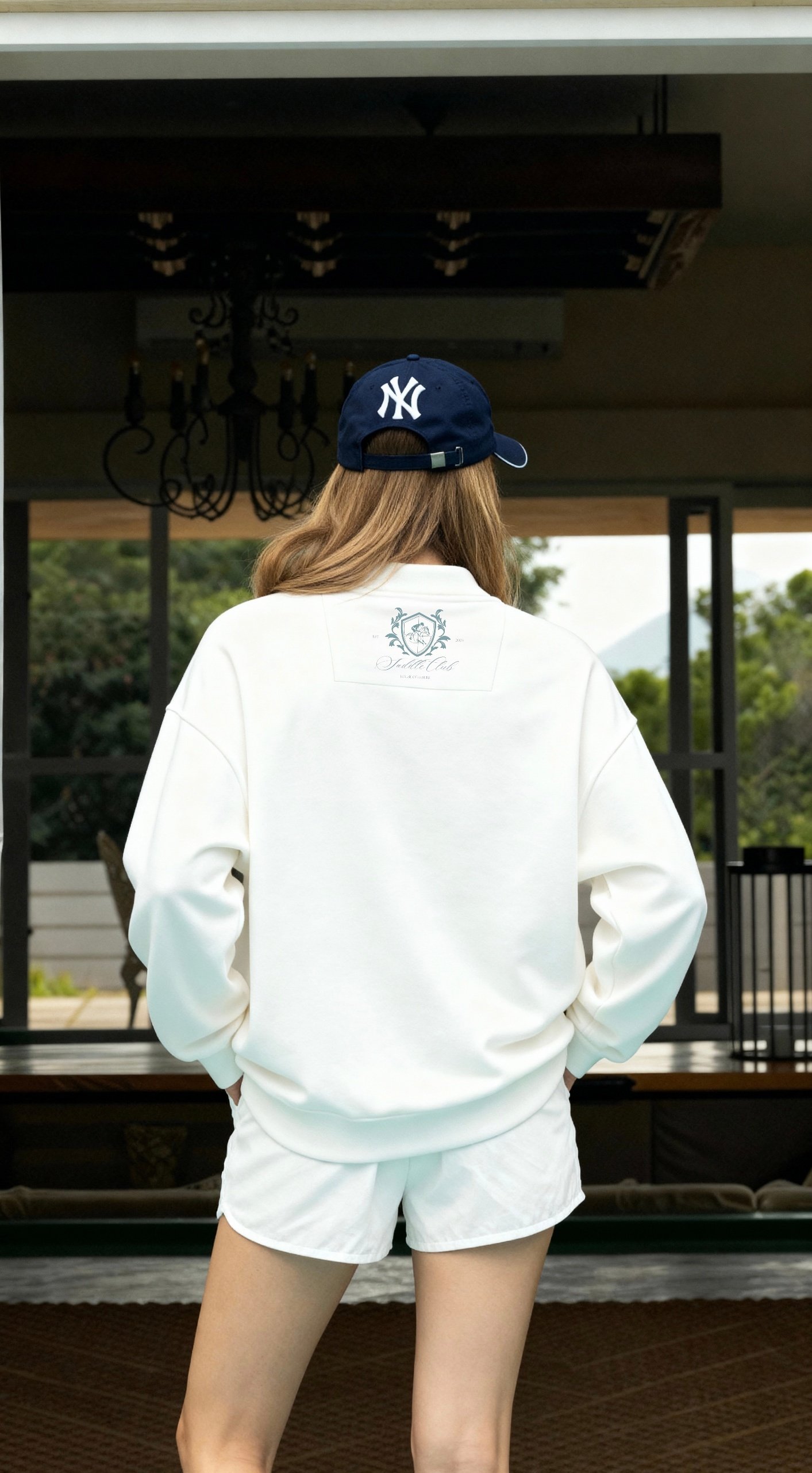 Rumour Equestrian Collar Sweatshirt - Image 4